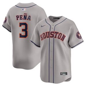 JEREMY PENA HOUSTON ASTROS
MENS ROAD JERSEY - GREY